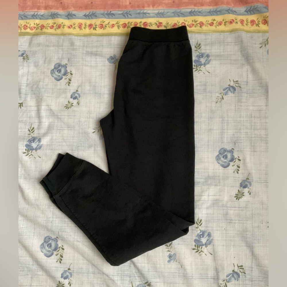 🐥Hanes  Black Jogger Pants